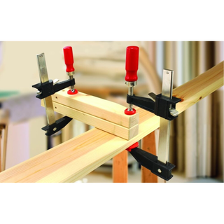 Bessey GSCC5.024 Clamp, clutch style, swivel pads, 5.0 In. x 24 In., 1200 lb
