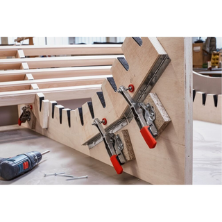 Bessey STC-HH70 Auto adjust toggle clamp, horizontal high profile, flanged base