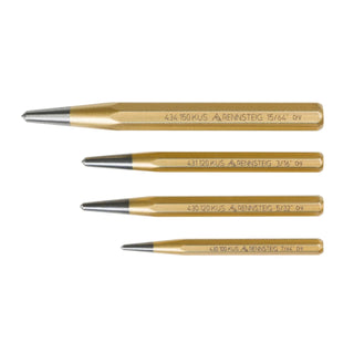 Rennsteig 9R 430 004 4 Pc Center Punch Set