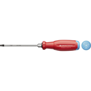 PB Swiss PB 38400.27-125 B S SwissGrip Evo Screwdriver for Torx Screws-T27