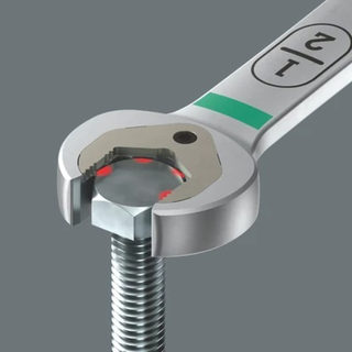 Wera 05020368001 6007 Joker Ratcheting Combination Spanner Sb, Long Design, Imperial, 3/4" X 334 Mm