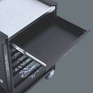 Wera 05150135001 9705 Tool Rebel Roller Cabinet Stainless 1, 177 Pieces