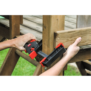 Bessey DUO45-8 Clamp, One Hand, DuoKlamp Series, 3 1/4 In. x 18 In., 260 LB