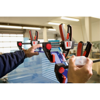 Bessey EZS30-8 Clamp, One Hand, EZS Series, 12 In. x 3.5 In., 445 lb