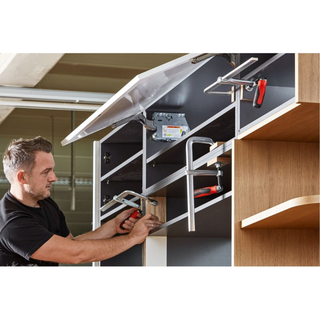 Bessey GZ50-12PH Pivot handle clamp , 20 In. x 4.75 In. opening