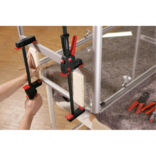 Bessey DUO16-8 Clamp, one hand, DuoKlamp Series, 3 1/4 In. x 6 In., 260 LB