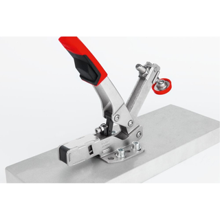 Bessey STC-IHH25 Auto adjust toggle clamp, horizontal push pull, flanged base