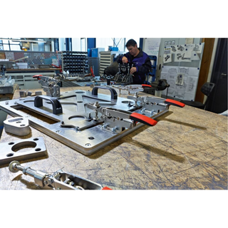 Bessey  STC-HH20 Auto adjust toggle clamp, horizontal low profile, flanged base