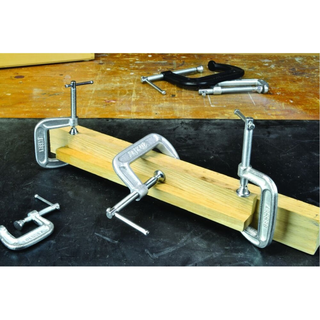 Bessey CM34DR C-clamp, drop forged,3 In. x 4.5 In., 900 lb