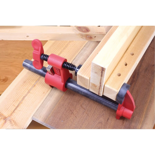 Bessey PC-34DR-4PK 3/4" deep reach pipe clamp, 4 pack