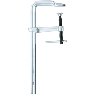 Bessey  SQ-4 Clamp, welding, F-style, standard pad, 6 In. x 4.75 In., 1330 lb