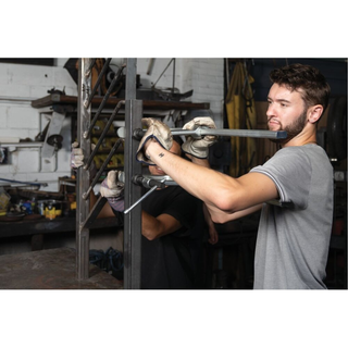 Bessey 7200S-18 Clamp, welding, F-style, heavy duty Morpad, 18 In. x 8 In., 7770 lbs