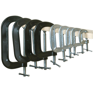 Bessey CM80 C-clamp, drop forged, 8.25 In. x 4 In., 1800 lb