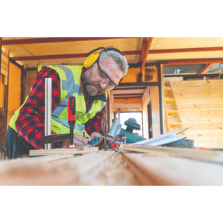 Bessey TG4.524+2K Clamp, woodworking, F-style, 2K handle, replaceable pads, 4.5 In. x 24 In., 1000 lb