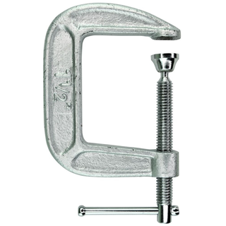 Bessey CM80 C-clamp, drop forged, 8.25 In. x 4 In., 1800 lb