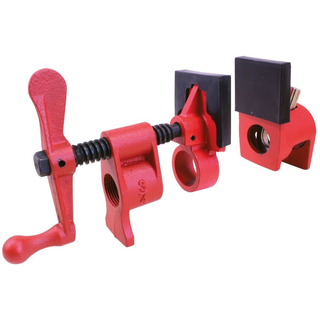 Bessey PC12-2-4PK 1/2" pipe clamp, 4 pack