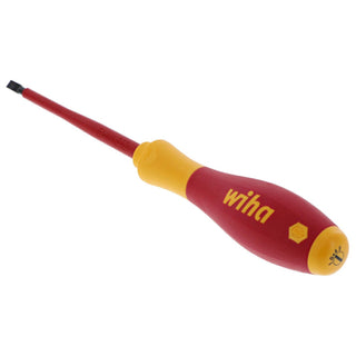 Wiha Tools 32023 Insulated Slotted Screwdriver, 4.5 mm x 100 mm