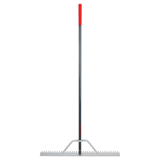 Corona RK16630 Full Aluminum Landscape Rake, 36 in. Head, 36 Tines, Poly Grip