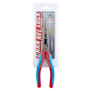 Channellock 388CB 8-inch Code Blue XLT Combination Bent Long Nose Pliers with Cutter