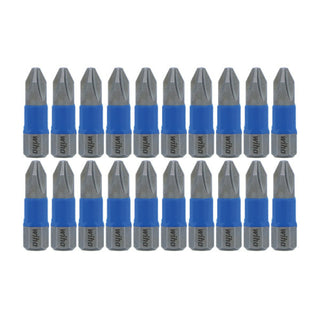 Wiha Tools 70042 TerminatorBlue Impact Bit Box - Phillips #2 - 1 Inch - 20 Pack