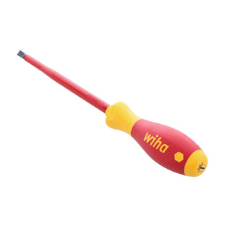 Wiha Tools 32039 Insulated Slotted Screwdriver, 6.5 mm x 150 mm