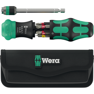 Wera Kraftform Kompakt 25 RA-R with Pouch, 6 Pc.