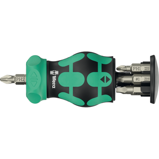 Wera Kraftform Kompakt Stubby Magazine RA 4, 6 Pc.