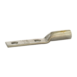 NSI L250N Copper Long Lug – Yellow 2-Hole 250 MCM 1/2 Inch