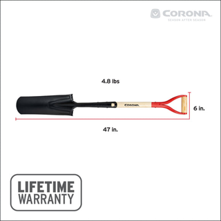 Corona SS16301  D-Handle Drain Spade
