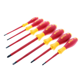 Wiha Tools 32099 7 Piece Insulated SoftFinish Screwdriver Set