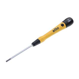 Wiha Tools 27558 ESD Safe PicoFinish Precision Hex Screwdriver - 3/32" x 50mm