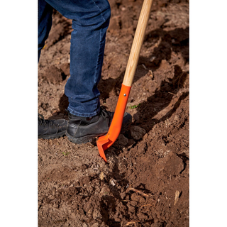 Corona SS 64104 Trench Shovel, 35 degree, 4 in. Head, Ash Hardwood Handle