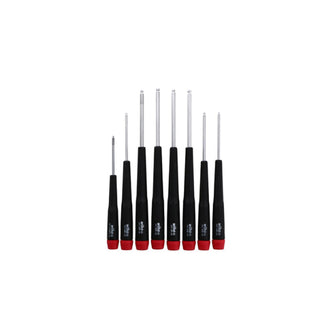 Wiha Tools 26490 8 Piece Precision Ball End Hex Screwdriver Set - Inch