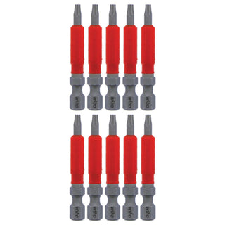 Wiha Tools 76553 MaxxTor Impact Bit TORX® T10 x 49mm - 10 Pack