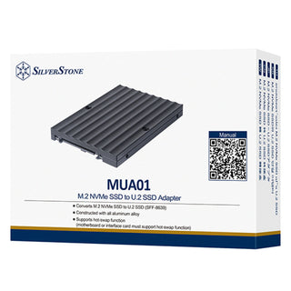 Silverstone MUA01B M.2 NVMe SSD to U.2 SSD Adapter