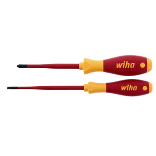 Wiha Tools 32189 Insulated Screwdrivers Phillips No.2 and Slotted 4.5mm, 2 Piece