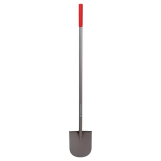 Corona AS 90310 All-Steel 12-Gauge Caprock 10 in. Flat Bowl Shovel with 1 in. Lift, Steel Handle