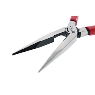 Wiha Tools 32621 Classic Grip Long Nose Pliers w/ Cutters 8 Inch