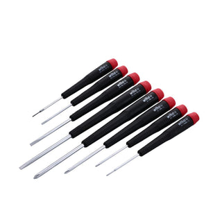 Wiha Tools 26199 8 Piece Precision Slotted and Phillips Screwdriver Set