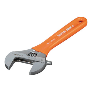 Klein Tools O5098 Extra-Wide Jaw Adjustable Wrench, 8"