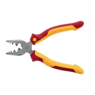 Wiha Tools 32945 Insulated Industrial Crimping Pliers 7 Inch