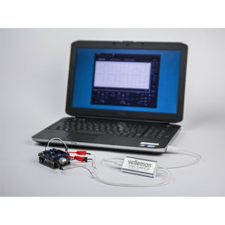 Velleman PCSU02 Mini PC oscilloscope, 2 channels, with USB connection