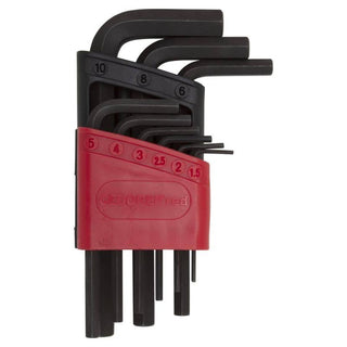 Gedore R36605009 Hex Allen Key Set 1.5-10 mm 9 Pcs