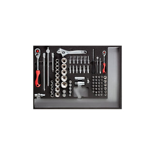 Gedore R21010004 Tool Set 3xCT-Modules 129pcs