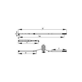 Gedore 1225669 Torque wrench DREMOMETER CZ A+S 16Z 80-400 Nm