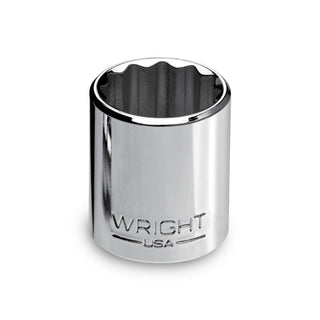 Wright Tool 4124 1/2 Inch Drive 12-Point Standard Socket
