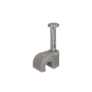 NSI PNC-157G Poly Nail Clip Grey .157x.260″ 100