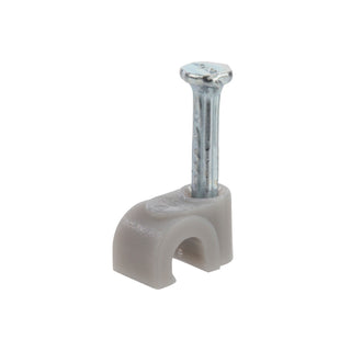 NSI PNC-157G Poly Nail Clip Grey .157x.260″ 100