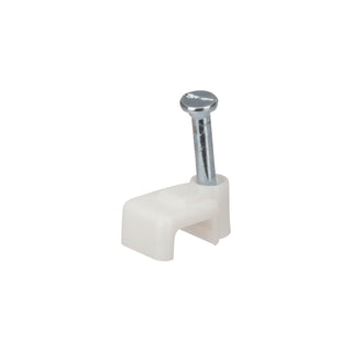 NSI PNC-217W Poly Nail Clip White .217x.216″ 100