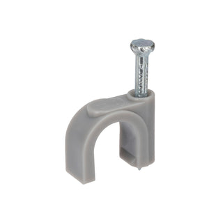 NSI PNC-236G Poly Nail Clip Grey .236x.354″ 100